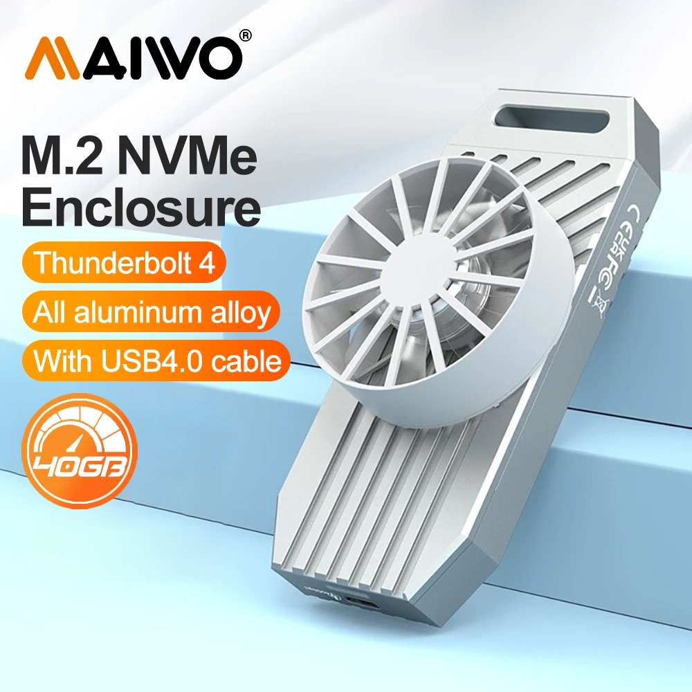 Usb4 40Gbps External Ssd 8Tb - MAIWO USB4 NVMe M.2 SSD Enclosure
