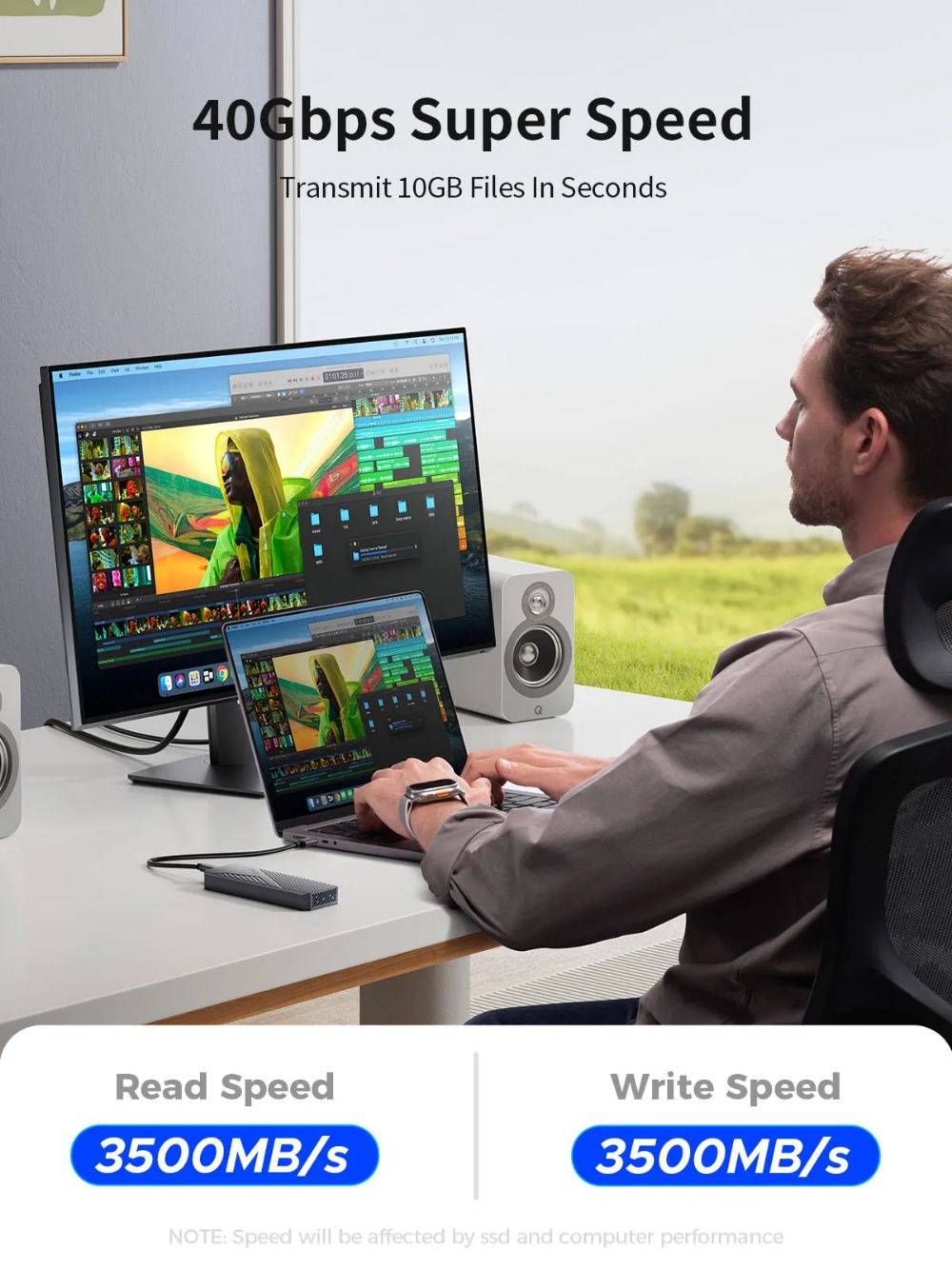 ORICO USB4 40Gbps M.2 NVMe SSD - 8Tb M2 Nvme Ssd review and price