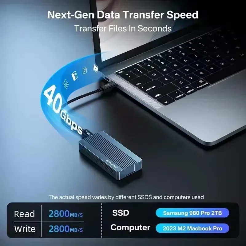 ACASIS 40Gbps M.2 NVMe SSD Enc - 8Tb M2 Nvme Ssd review and price