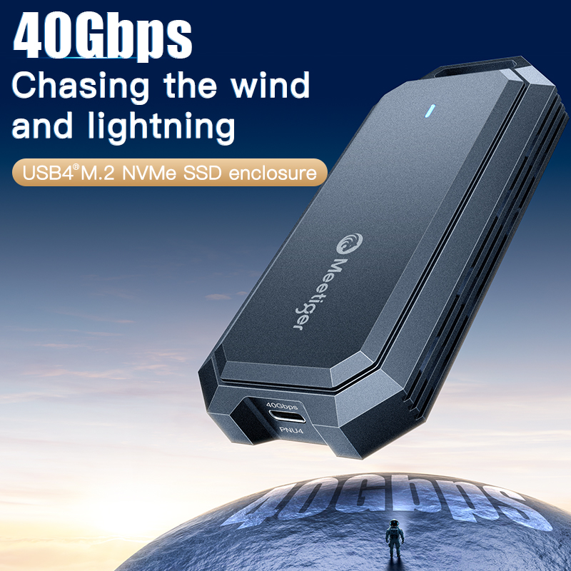 Meetiger 40Gbps M.2 SSD Enclos - Usb4 40Gbps External Ssd 8Tb review and price
