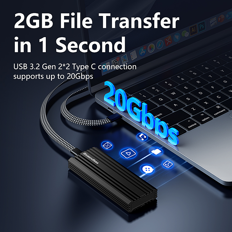 BLUEENDLESS 20Gbps M.2 PCIE NV - 8Tb M2 Nvme Ssd review and price
