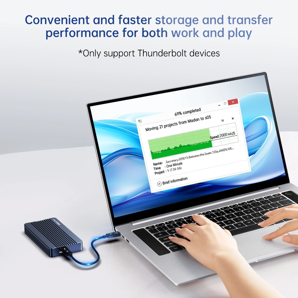 ACASIS 40Gbps M.2 NVMe SSD Enc - 8Tb M2 Nvme Ssd review and price