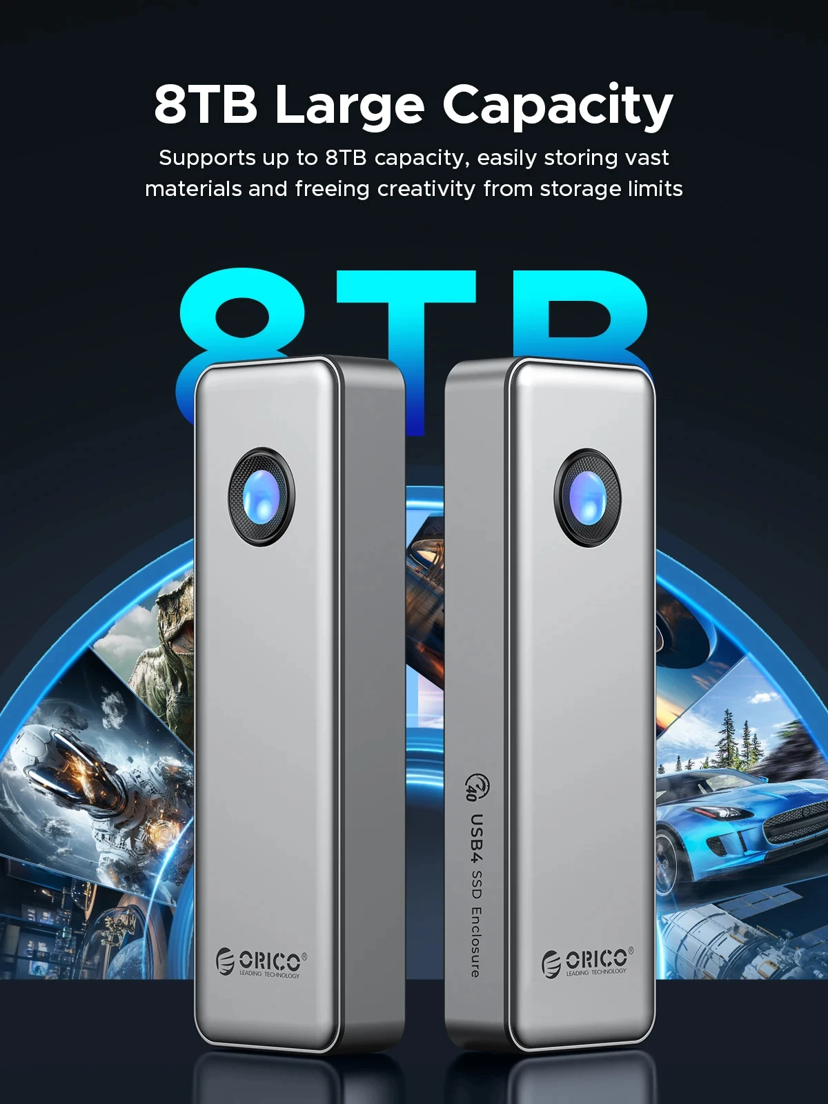 ORICO USB4 40Gbps M.2 NVMe SSD - 8Tb M2 Nvme Ssd review and price