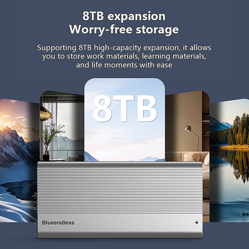 Portable USB4 M.2 NVMe SSD Enc - Usb4 40Gbps External Ssd 8Tb review and price